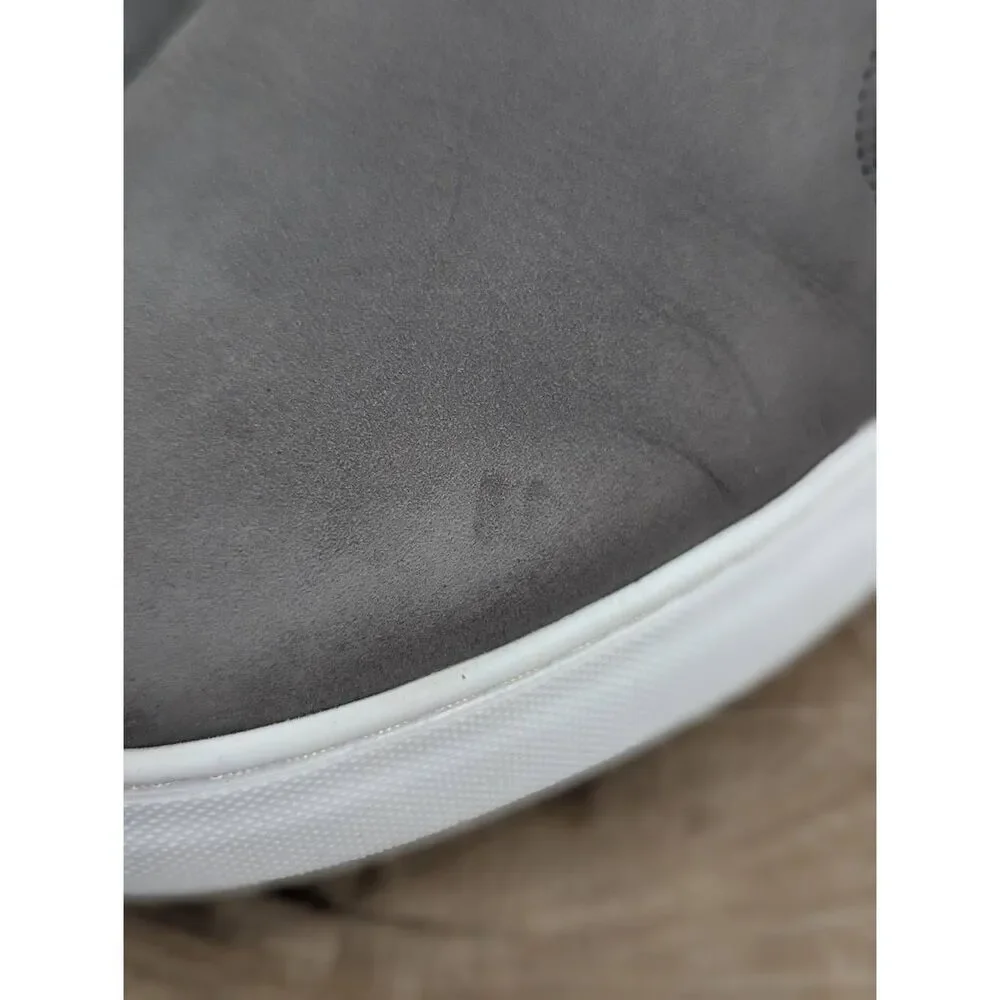 Samuel Hubbard Flight Slip On Sneakers Men's 9.5 E WIDE Grey Nubuck Travel
